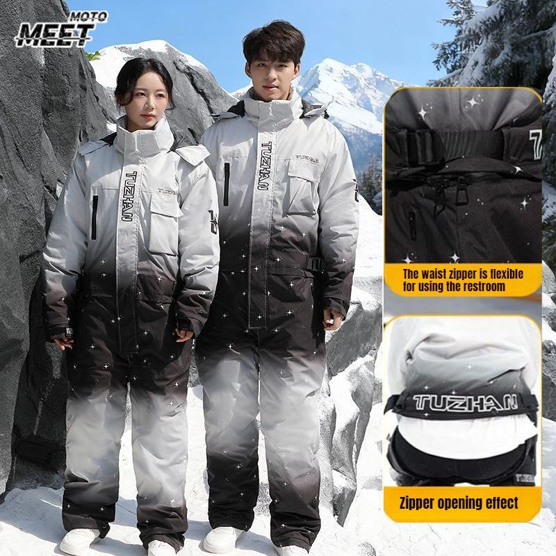 Cycling Gear In Winter - Pakaian Ski Musim Dingin Tahan Air