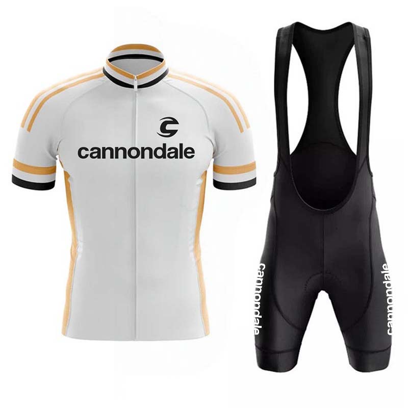 Cycling Gear Outfit - Set Jersey Bersepeda Cannondale Set Celana