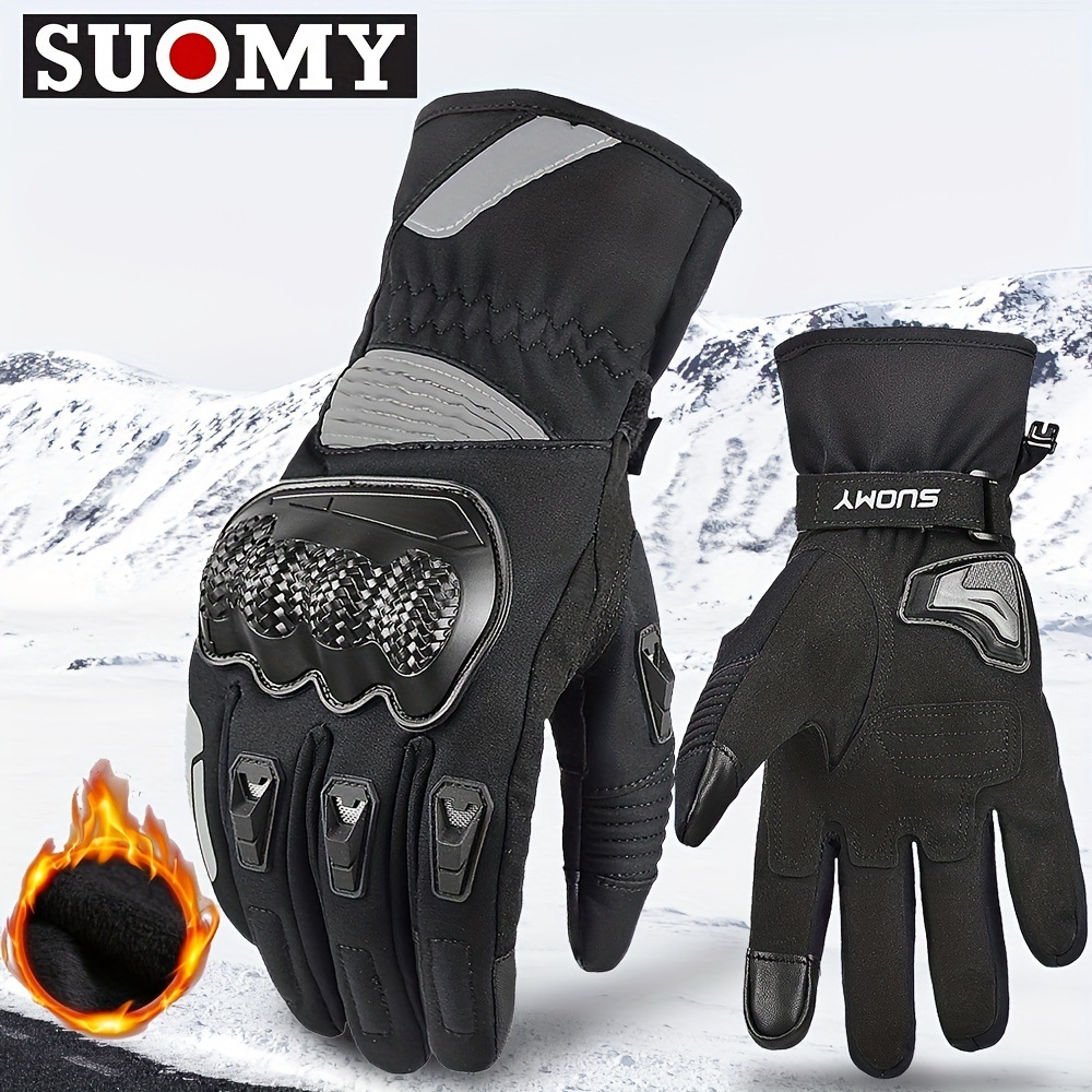 Cycling Gear In Winter - Sarung Tangan Sepeda Motor Pria Anti