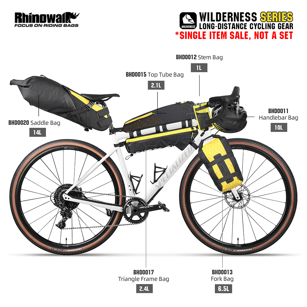 Cycling Gear Needed - Rhinowalk tas sadel sepeda jarak jauh,