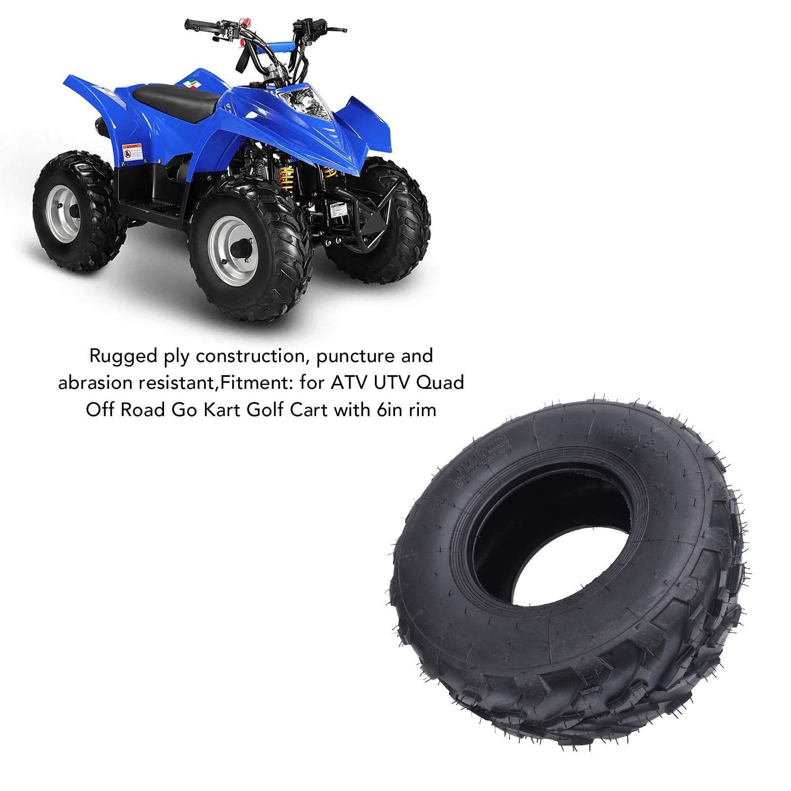 Road Bike Tire - Ban ATV 16x8-7 7 Inci Karet