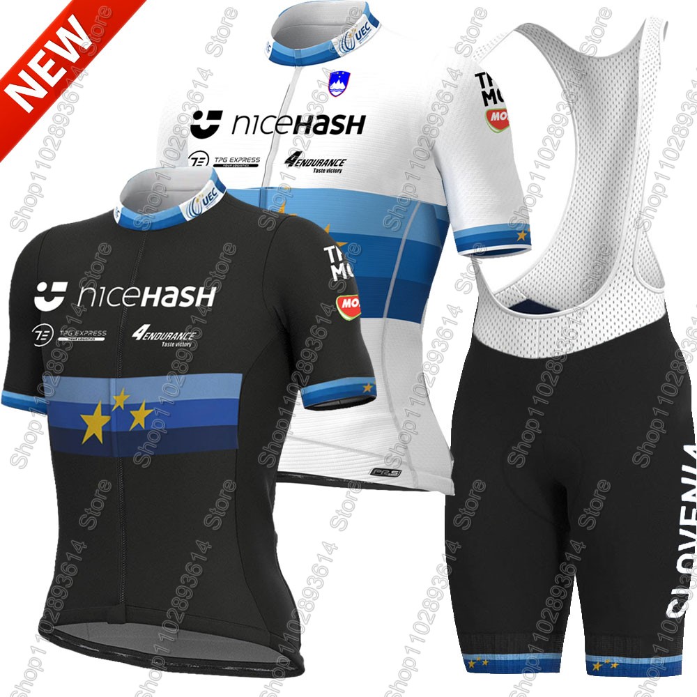 Cycling Gear Brands - Setelan Jersey Bersepeda Tim Nasional Slovenia