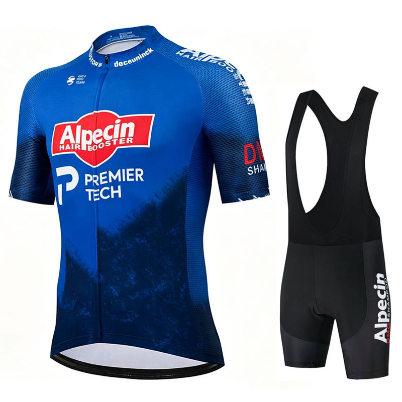 Cycling Gear Brands - Alpecin Pro Bersepeda Jersey Set Pria