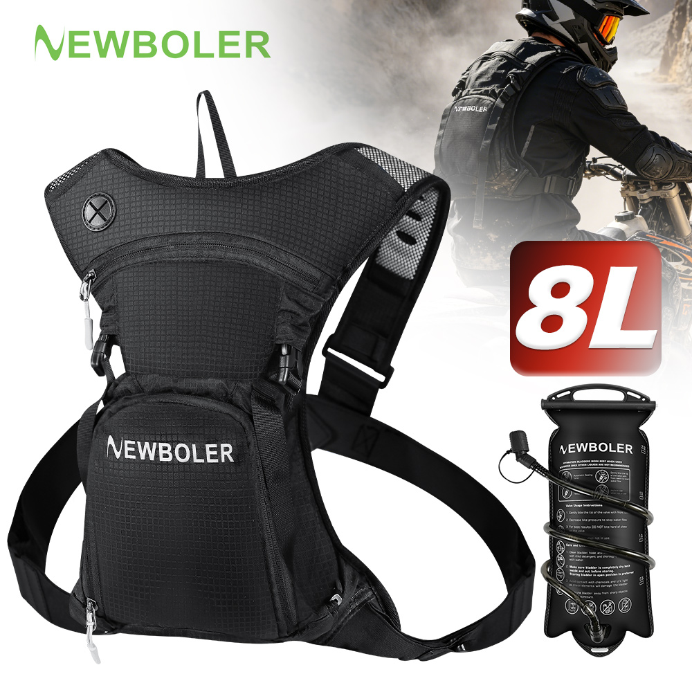 Cycling Gear Organizer - NEWBOLER 8L Paket Hidrasi Sepeda Motor