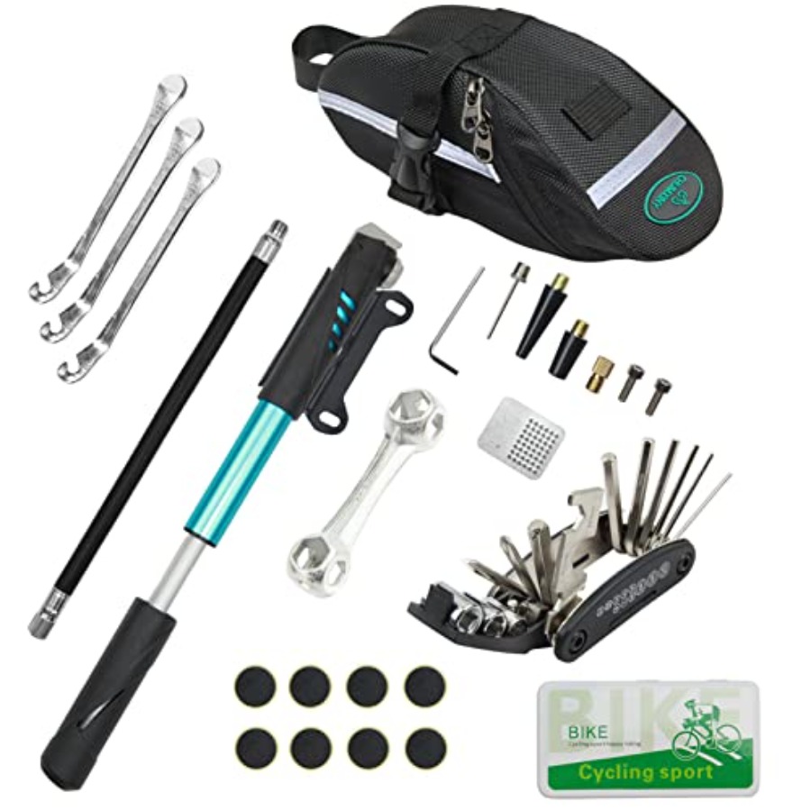 Road Bike Tire - Perlengkapan Perbaikan Sepeda Berisi Alat 16-in-1,