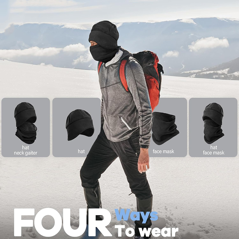 Cycling Gear In Winter - TRALOW Balaclava Termal Musim Dingin Serbaguna,