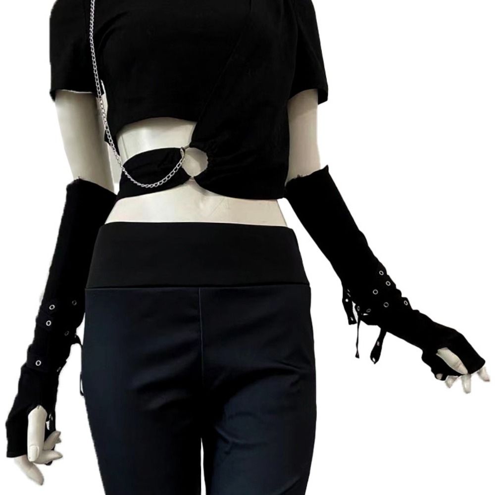 Sarung Tangan Gothic Setengah  - Cycling Gloves ulasan dan harga