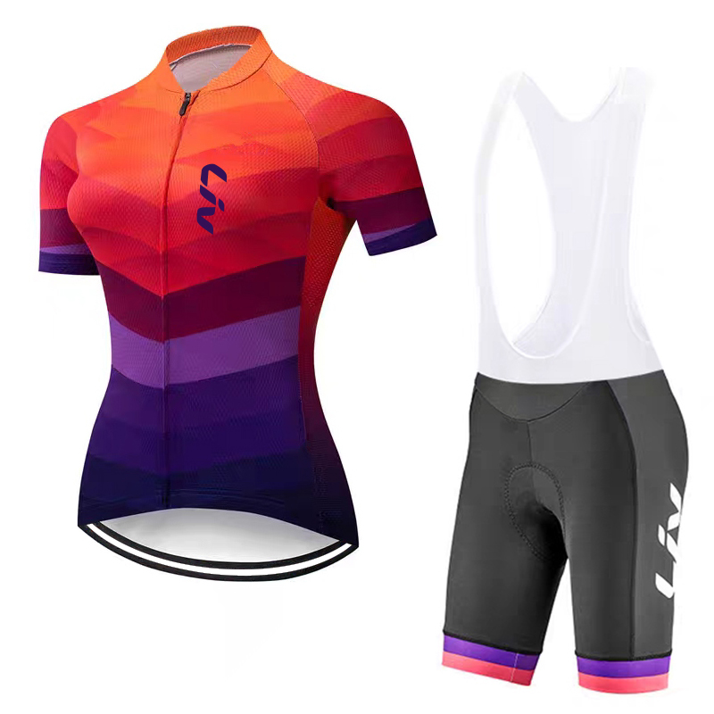 Set jersey bersepeda wanita LI - Cycling Gear Girls ulasan dan harga