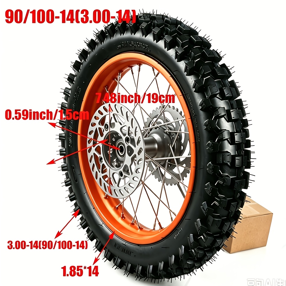 Rangkaian Ban Roda Belakang 14 - Road Bike Tire ulasan dan harga