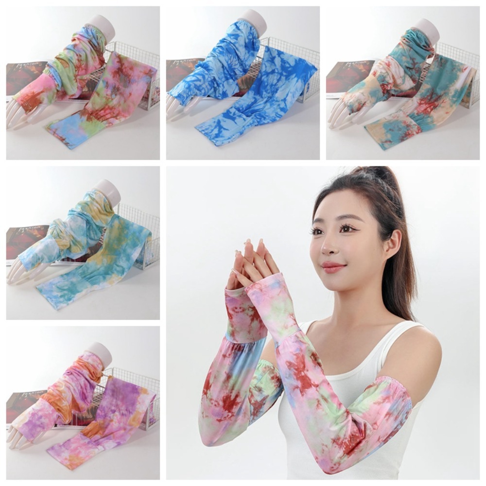 Sarung Tangan Panjang Sutra Es - Cycling Gloves ulasan dan harga