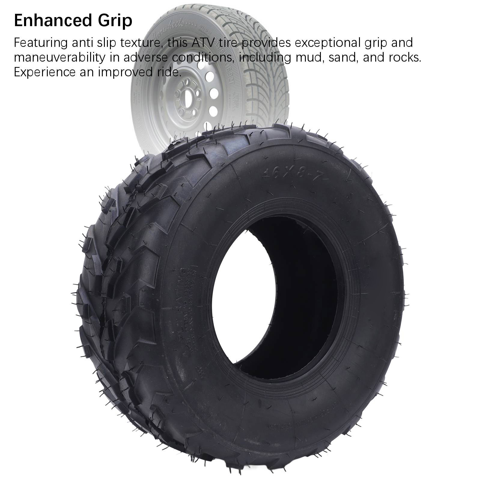 Ban ATV 16x8-7 7 Inci Karet An - Road Bike Tire ulasan dan harga