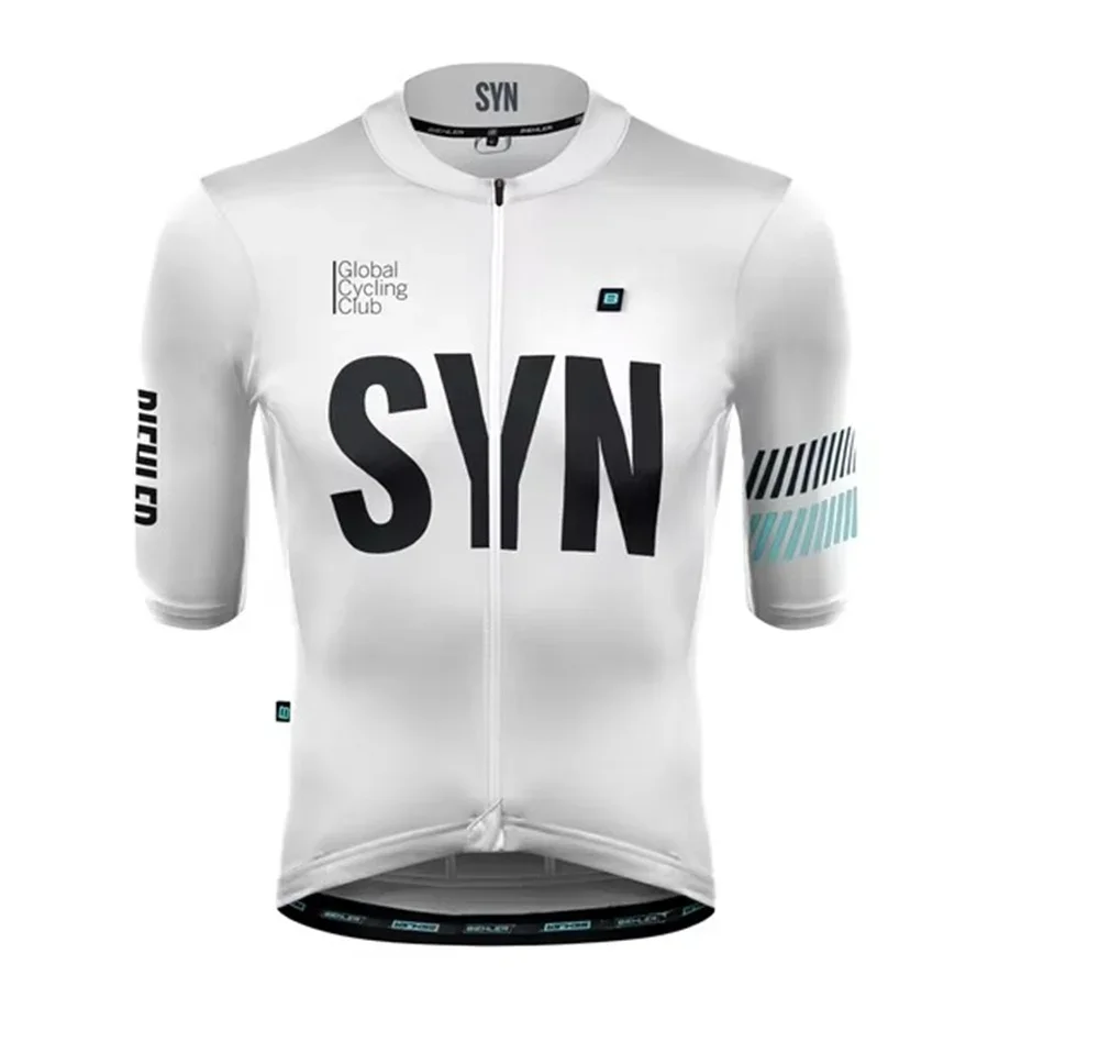 Jersey Bersepeda Tim SYN Gaya  - Cycling Gear Outfit ulasan dan harga