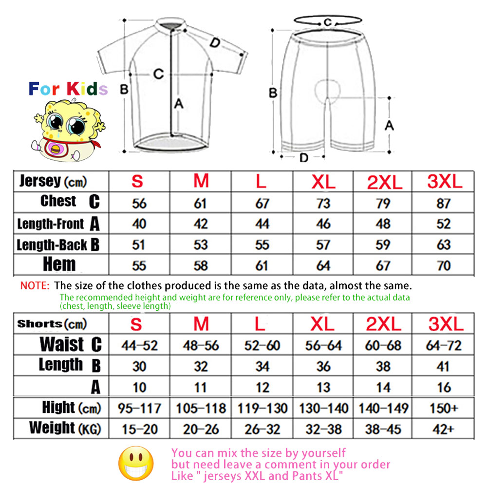 Set Jersey Bersepeda Anak-anak - Cycling Gear Girls ulasan dan harga