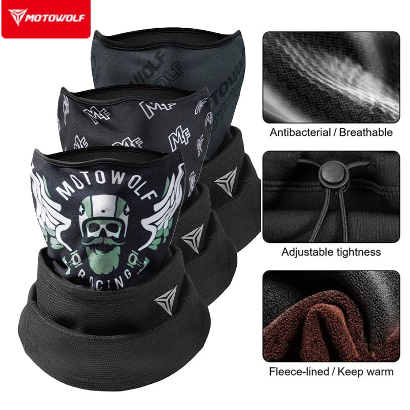 Balaklava Taktis Motowolf Musi - Cycling Gear In Winter ulasan dan harga