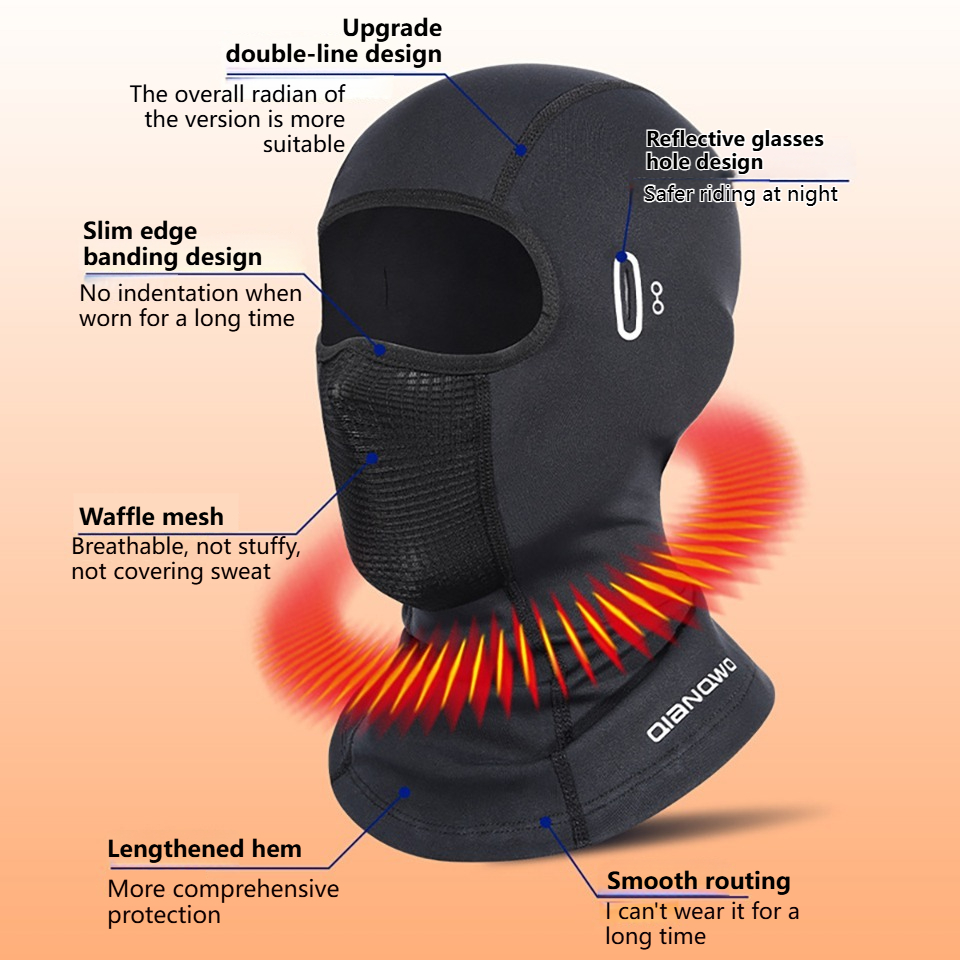 NOFOXO Masker Wajah Berkendara - Cycling Gear In Winter ulasan dan harga