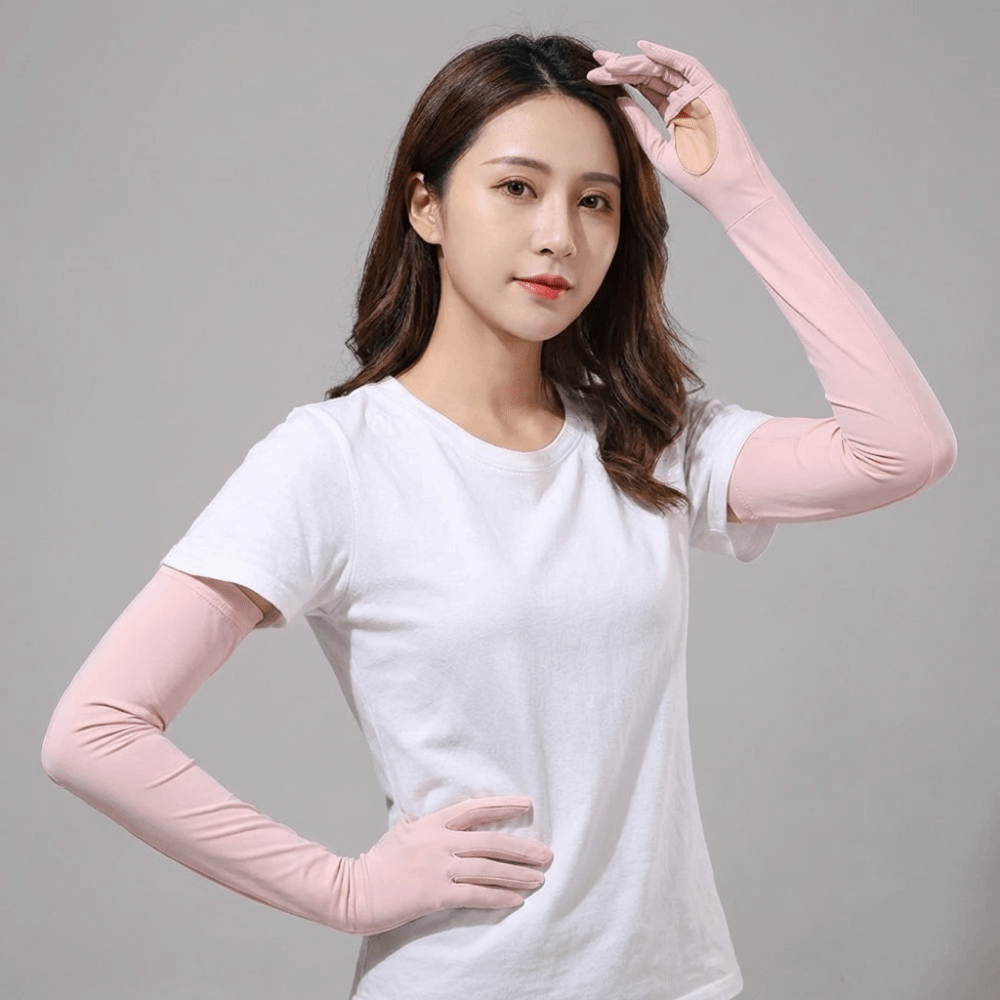 Sarung Tangan Wanita Warna Pol - Cycling Gloves ulasan dan harga