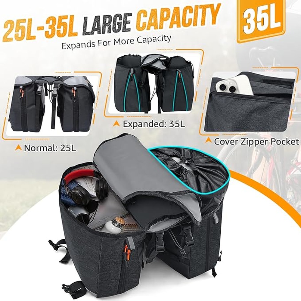 Tas Samping Sepeda untuk Berbe - Cycling Gear Needed ulasan dan harga