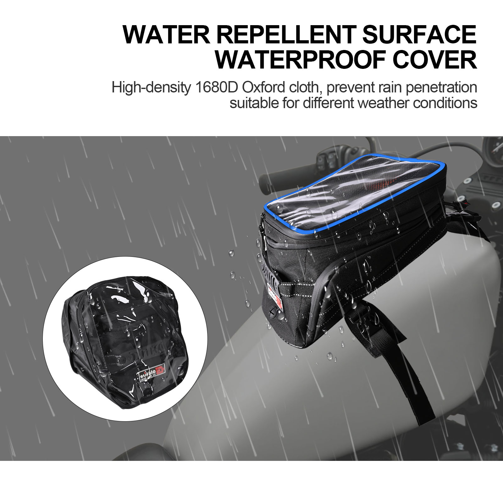 Tas tangki sepeda motor kapasi - Cycling Gear Organizer ulasan dan harga