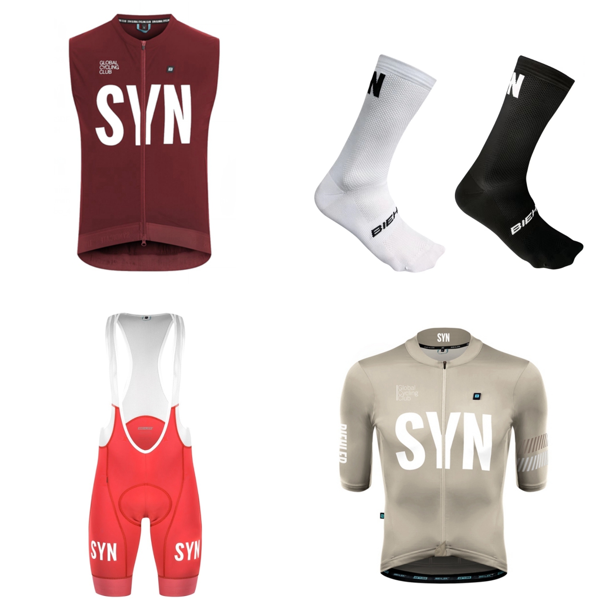 Setelan Bersepeda Lengan Pende - Cycling Gear Brands ulasan dan harga