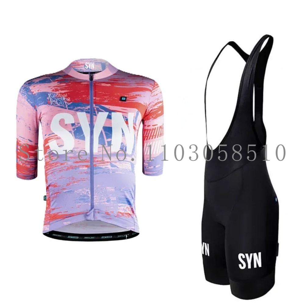 Setelan Bersepeda Pria SYN Jer - Cycling Gear Outfit ulasan dan harga