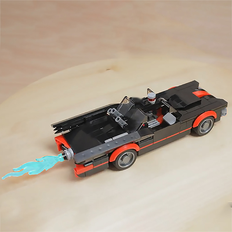 MOC Superhero Knight mobil tek - Victor Racket Jetspeed ulasan dan harga